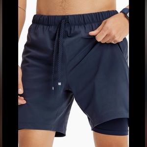 Fabletics The One Short (Lined) 7” Classic Navy